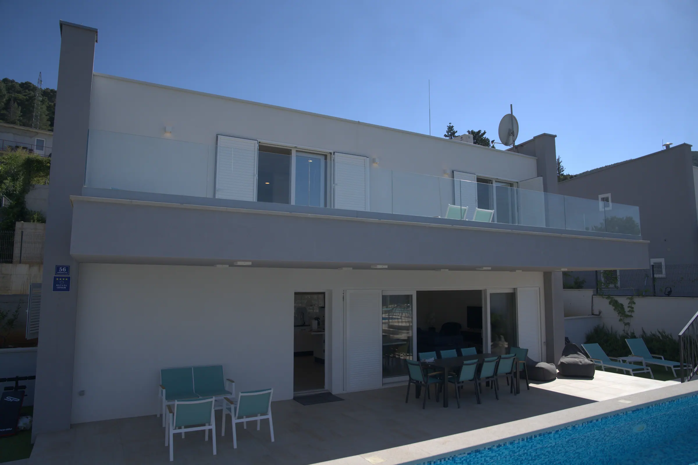 Pool, Villa Diamond, Blue Villas, Insel Vis