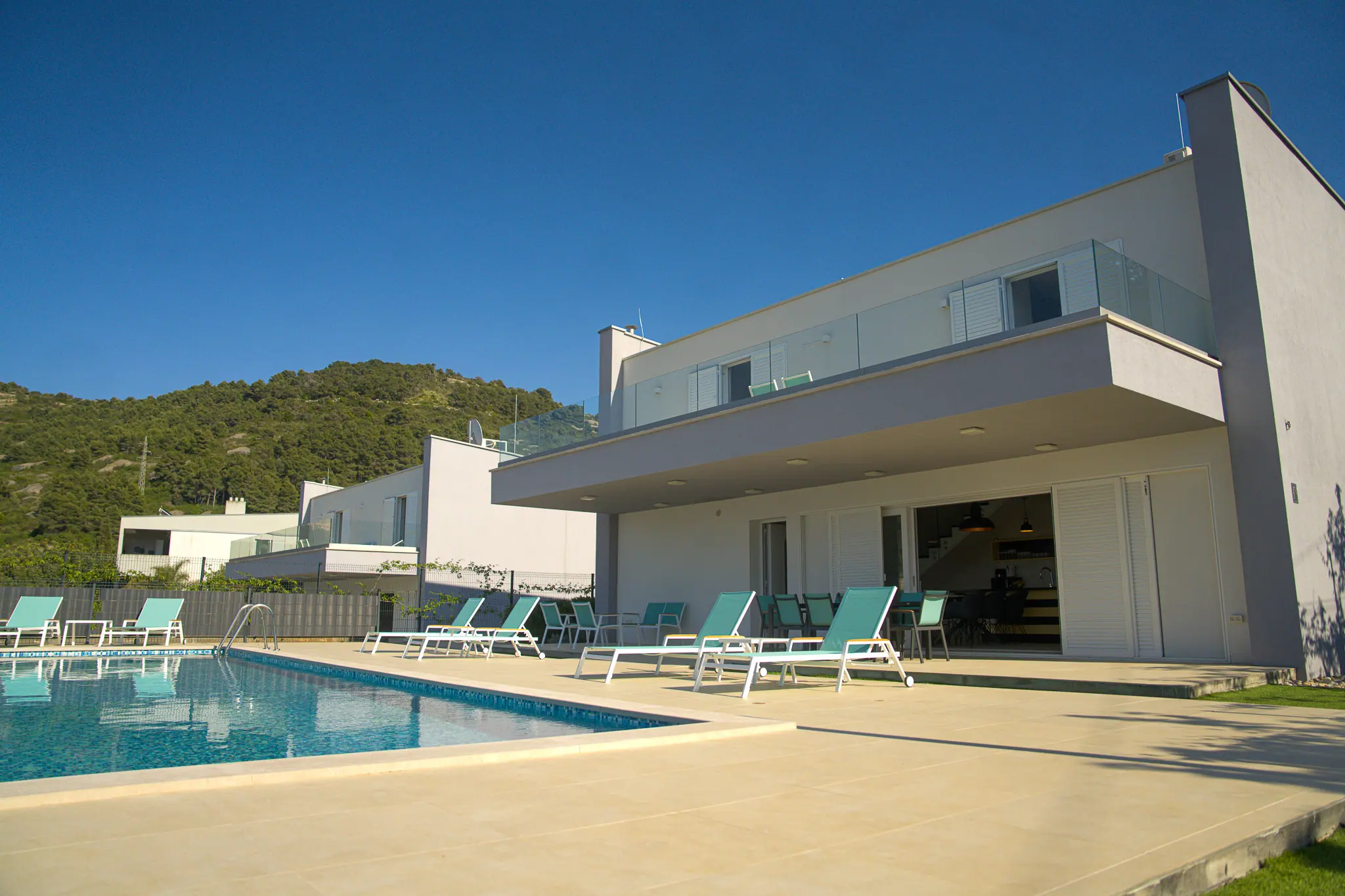 Pool, Villa Sapphire, Blue Villas, Insel Vis