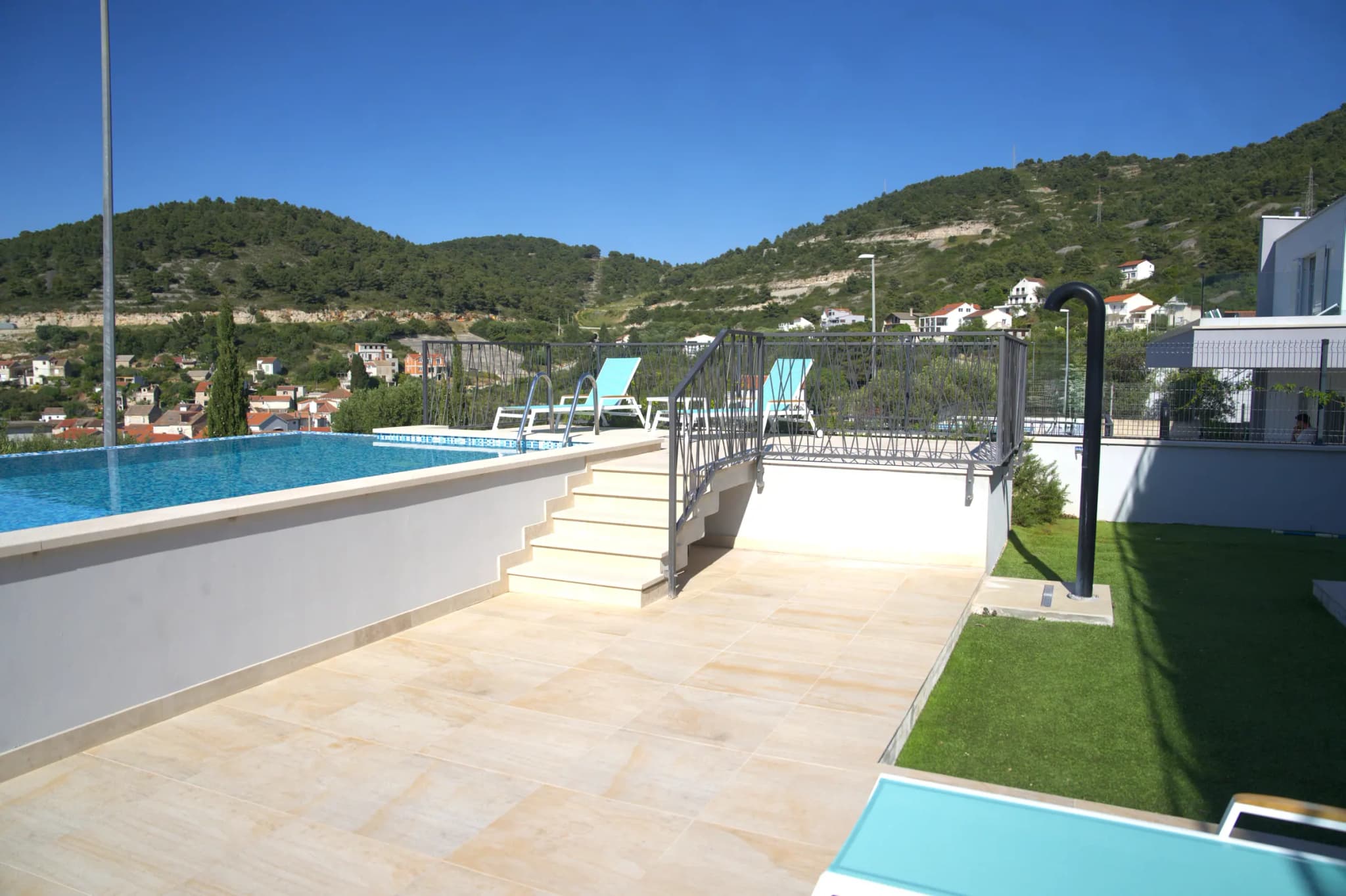 Pool, Villa Topaz, Blue Villas, Insel Vis